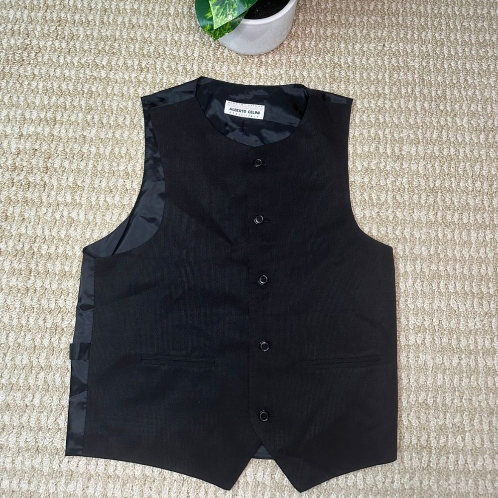 Alberto Celini men Vest black 40R